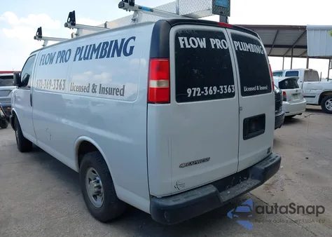 2012 Chevrolet Express 2500 Work Van из США, поврежденный, VIN 1GCWGFCA9C1167856